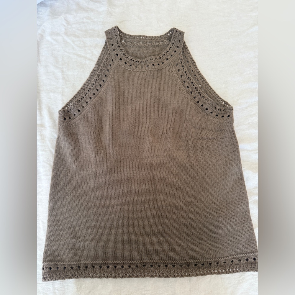 SHEIN Brown Tank Top
